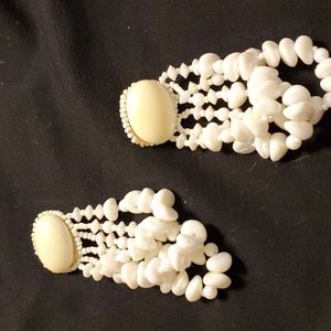 Vintage Earrings Chipita Joan Eagle Dangle Earrings LARGE, LIGHTWEIGHT, CLIP